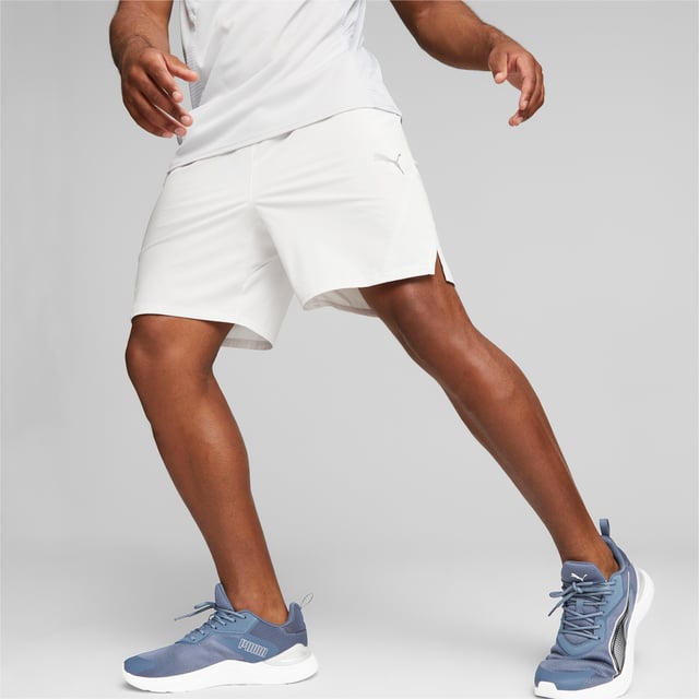 Puma mens moisture wicking workout shorts shop