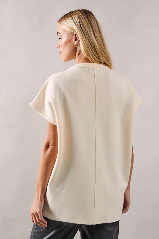 Petite sleeveless cardigan store