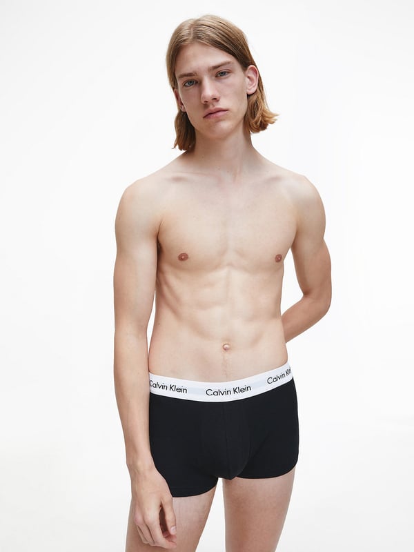 Calvin klein cotton stretch classic fit trunks discount