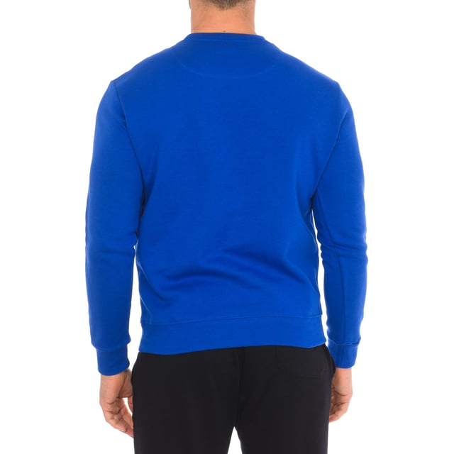 Sweatshirt North Sails.
 Ribbed crew neck.
 Brand logo on the front side.
 Ribbed cuffs and waistband.
 Seams seen in tone.
 Composition: 80% Cotton, 20% Polyester
 Care:
Wash at maximum temperature 30º.
 Iron at low temperature.
 Do not use bleach.
 Do not use dryer.
 Do not dry clean.