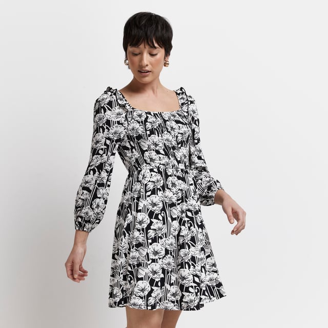 Short River Island Femme Blanc Fleuri – Taille 12, Viscose, Taille Haute