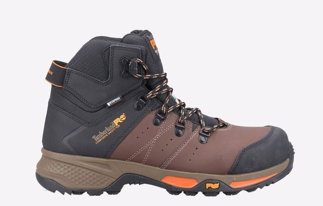 Light Trail ready - but ready to tackle tough jobs, too - these Tmberland Pro Switchback work hikers were designed with comfort, durability and performance in mind.
- Composite Safety Toe
- Waterproof design
- Anti-Fatigue Technology PU Footbed
- Non-Metallic Puncture-Resistant Plate
- Non-Metallic Shank
- Lightweight, Cushioning EVA Midsole
- Timberland PRO Rubber Outsole