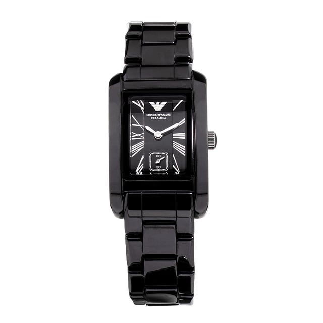 EMPORIO ARMANI AR1407 reloj mujer cuarzo• material: céramique• cristal: minèral• pulsera: cerámico• correa: noir• resistencia al agua: 30 m (3 ATM)• tamaño de la caja: 31 mm