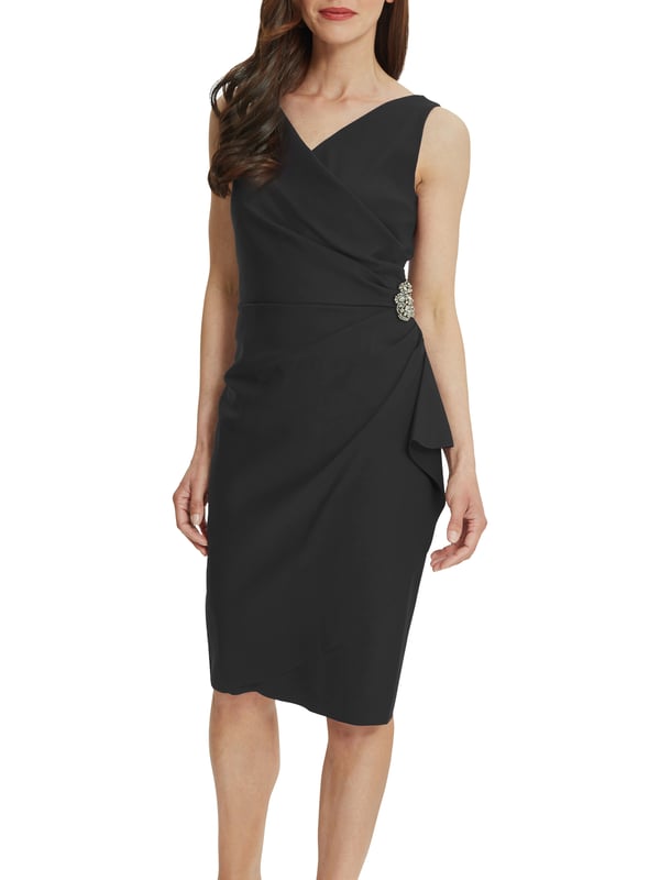 Gina bacconi crystal discount dress and jacket