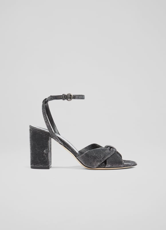 Gunmetal clearance grey sandals