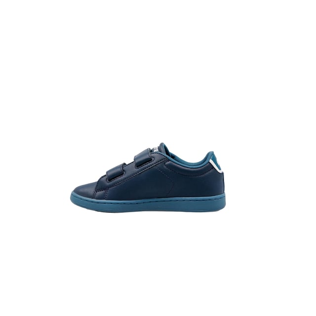 Boys navy lacoste trainers discount