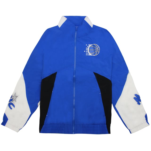 Mitchell & Ness Orlando Magic Zip Up Midseason Windbreaker Jacket OMAROYA