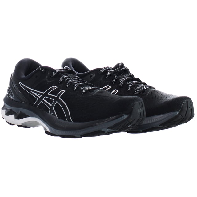 Disfrute de una excelente comodidad y apoyo avanzado con la zapatilla Gel-Kayano ™ 27. La parte superior de malla rediseñada ayuda a mantener los pies frescos, mientras que la suela es más flexible para ayudar a promover un rollo más natural a través del ciclo de la marcha. Este proceso comienza en el talón con ritmos flexibles adicionales que aislan el impacto inicial para forzar una sensación más suave y suave en el paso de pies.

A la mitad de la estancia, el pie debe dejar de pronunciar y volver a superar para un toe-apago eficiente. Este zapato también incorpora tecnología Dynamic Duomax ™ para ayudar a apoyar el pie y aumentar la estabilidad de los corredores cuyos pies ruedan demasiado hacia adentro (sobrepronato).

La entresuela integra la tecnología Space Trusstic ™, que proporciona estabilidad y reduce el peso general para ayudar a promover una transición más suave de un paso a punta a otro. Esta estabilidad adicional se complementa con ritmos Flex más profundos de antepié que crean un rollo más suave a través de los pies, lo que permite que el zapato se mueva más naturalmente con el pie.

Por último, una gran sección de materiales reflectantes en la cuenta retirada ayuda a mantener a los corredores visibles cuando se ejecutan en condiciones de poca luz. El modelo Gel-Kayano ™ 27 es una excelente opción para corredores competitivos y no competitivos que buscan un entrenador cotidiano que combine la comodidad con el apoyo.