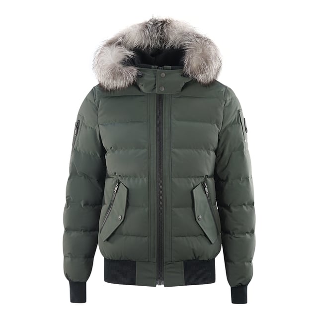 Moose Knuckles Scotchtown Can Army Bomber Down Jacket