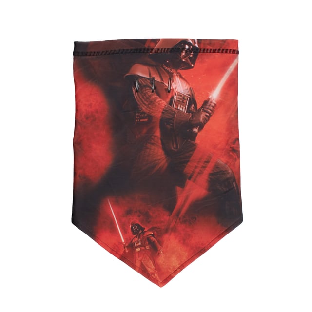 Halsmanschette Buff Star Wars Darth Vader.

 Dieser für Star-Wars-Fans entworfene Halswärmer vereint Stil und Funktion mit einem von Darth Vader inspirierten Aufdruck.

 Hauptmerkmale:

 - Aus weichem, leichtem und atmungsaktivem Stoff.
 - Enthält strategische Perforationen zur Erleichterung der Atmung.
 - Dreieckiges Bandana-Design.
 - Unterteil aus Plüschstoff, sorgt für zusätzliche Wärmeisolierung.
 -Unisex.
 - Elastischer Halstuch.
 - Vielseitig.
 - Rohrförmiges Design, das bequem um den Hals passt, ohne dass zusätzliche Anpassungen erforderlich sind.
 - Schützt vor Kälte, Wind und Sonne und eignet sich perfekt für Outdoor-Sportarten.
 - Einheitsgröße für Erwachsene und Jugendliche.
 - Enthält das Buff-Logo.

 Ein funktionelles und originelles Accessoire, das Komfort, Schutz und eine einzigartige Hommage an die Star Wars-Saga bietet.
 Maßnahmen: 23,2X76cm
 Komposition: 89 % Polyester, 11 % Elastan
 Pflege:
- Maschinenwäsche max. bei 40 °C.
 - Vermeiden Sie die Verwendung von Weichspülern.
 - Verwenden Sie kein Bleichmittel.
 - Benutzen Sie keinen Trockner.
 - Kein Bügeln.