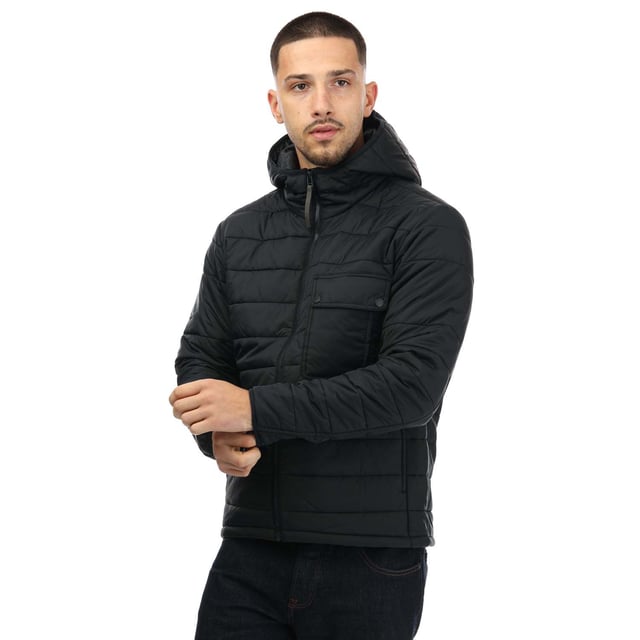 Pretty green funnel neck quilted jacket on sale
