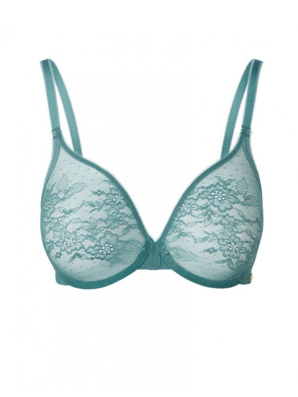 Gossard Women's Glossies Lace Bra - Sheer Chantilly Lace, No Visible Lines, Delicate & Supportive - Hand Wash Only - View #9