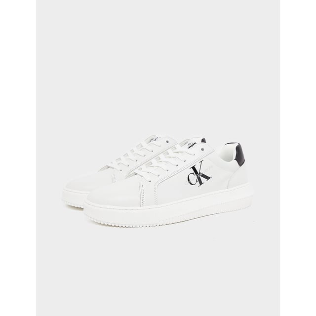 Mens white on sale chunky sole trainers