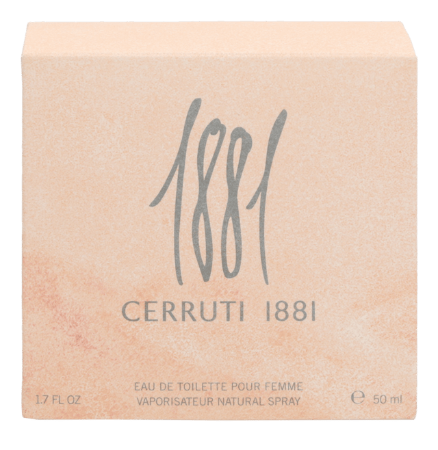 1881 by Cerruti is a floral fragrance for women. Top notes are mimosa, iris, violet, freesia, jasmine, lily-of-the-valley, bergamot and rose. Middle notes are coriander, tuberose, iris, chamomile, galbanum, jasmine, Brazilian rosewood, orange blossom, geranium and narcissus. Base notes are sandalwood, amber, musk, vanilla and cedar. 1881 was launched in 1995.