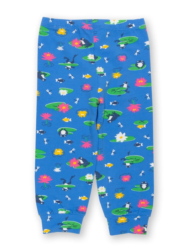 New! Love to lounge? Kite have just the thing. In a relaxed, legging style with cuffs, these are the perfect choice for lazy days and days packed full of play. With all the comfort of organic cotton single jersey you can combine these pond life loungers with any coordinating t-shirt for a trendy and comfortable look.