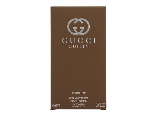 Gucci Guilty Absolute Pour Homme is an oriental woody fragrance for men. The fragrance features leather patchouli cypress woody notes vetiver. Gucci Guilty Absolute Pour Homme was launched in 2017.