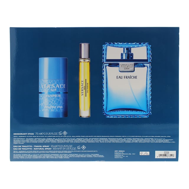 Versace eau fraiche notes cheap