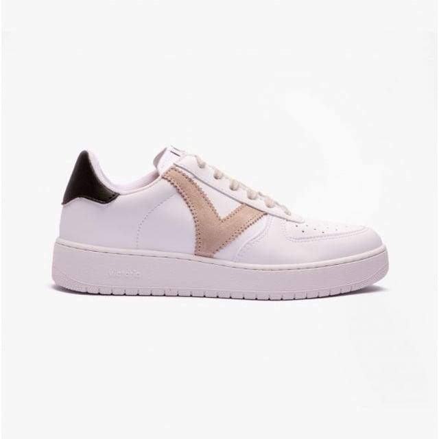 Victoria MADRID CONTRAST FAUX LEATHER Womens Trainers Taupe

 Upper Material: Faux Leather

Lining Material: Textile

Sole Material: Synthetic

Closure/Fastening: Lace-Up

Features: Lightweight,Breathable,Adjustable

Toe Shape: Round

Shoe Width: Regular

Item Weight: 1 KG

Heel Height: Flat (Under 2.5cm)

Gift Boxed: No
Product Code: 1258201/ARE