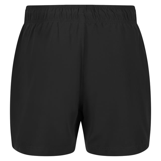 100% Polyester. Lining: Mesh. Fabric: Microfibre. Design: Logo, Plain. Pockets: 2 Side Pockets, 1 Back Pocket. Fastening: Pull-On. Fabric Technology: Hardwearing, Quick Dry. Waistline: Drawcord, Elasticated. Sustainability: Made from Recycled Materials.