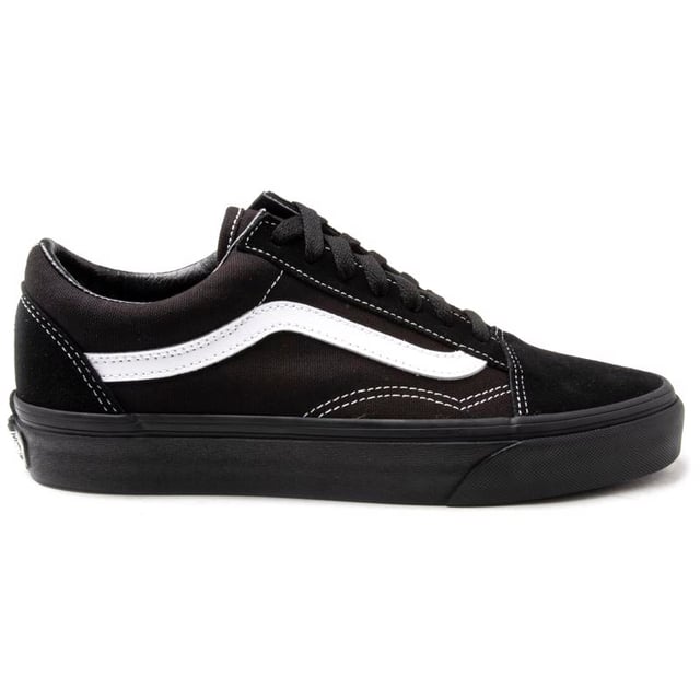 Die Kinder Old Skool Trainer von Vans sind der Inbegriff der alten Schule Skate-Stil, mit schwarzem Wildleder und Obermaterial, eine vulkanisierte weiße Sohle und die legendäre weiße Vans-Streifen an der Seite. Diese Kicks verfügen über weiße Nähte und Signature Branding für einen coolen Look. Sie sind mit einem gepolsterten Knöchel Kragen für zusätzlichen Komfort und Gummisohle für einen guten Grip fertig.