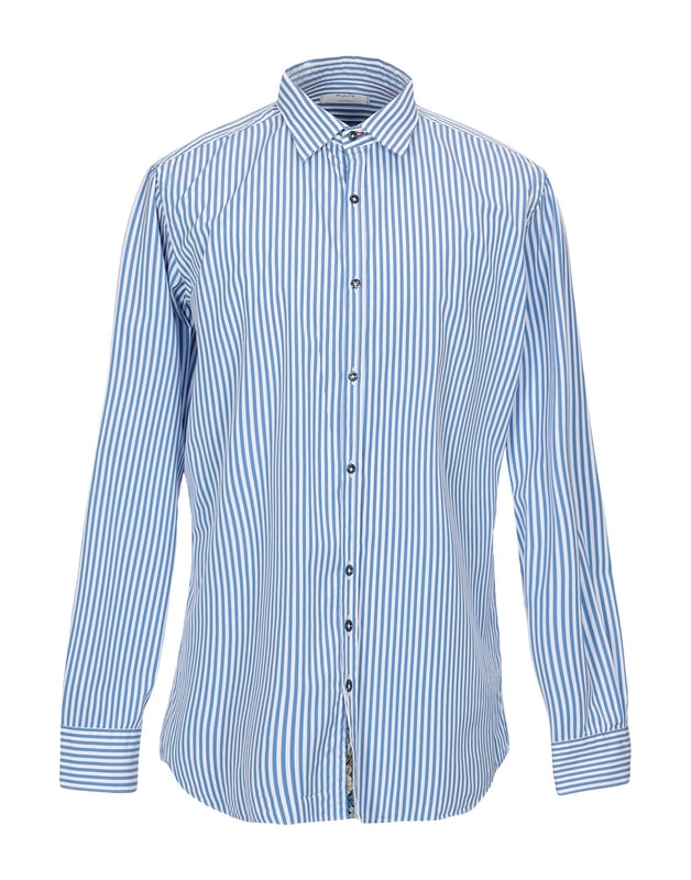 plain weave, no appliqués, stripes, front closure, button closing, long sleeves, buttoned cuffs, classic neckline, no pockets, small sized