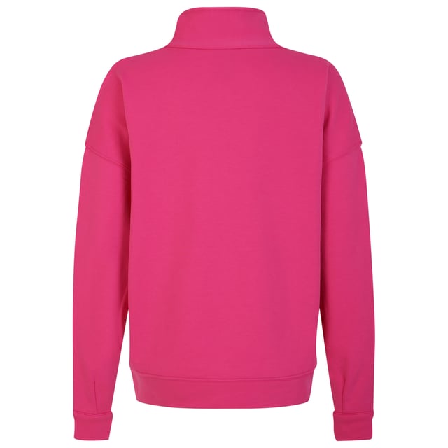 Fabric: Cotton, Jersey, Polyester, Soft Touch. Design: Logo. Hem: Fitted. Gusseted. Cuff: Adjustable, Hook And Loop Strap. Neckline: High Collar. Sleeve-Type: Long-Sleeved. Pockets: 1 Kangaroo Pocket. Fastening: Half Zip.