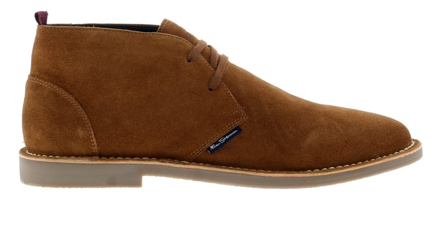 Ben Sherman Hemmings Desert Boots Dress Up Or Down With These Quintessential Desert Boots Hemmings From Ben Sherman With A Tan Suede Upper, Comfortable Rubber Sole, Twin Blind Eyelets And Stitched Detailing. Whether You're Headed To Work, Out To Town Or Weekend Wear, These Boots Are A Perfect Fit For Many Occasion.