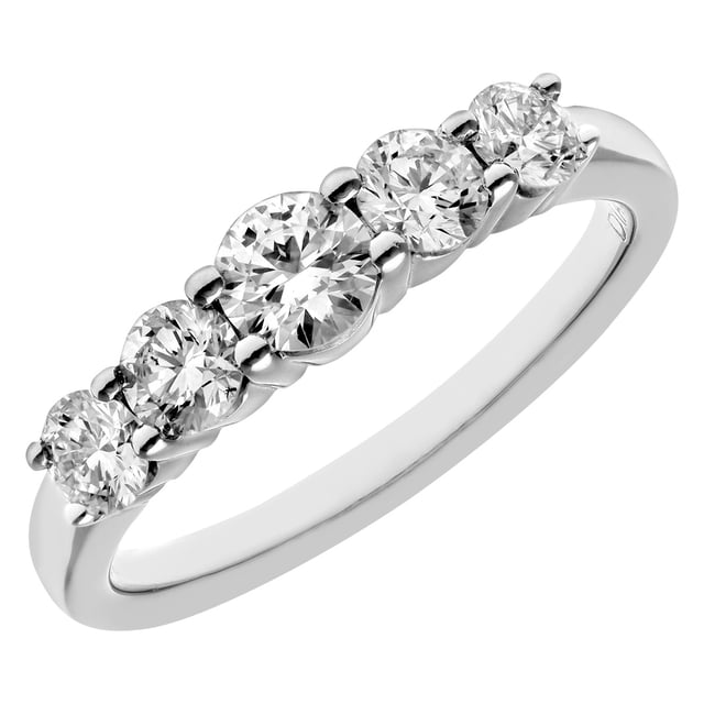 18K (750) Yellow Gold: 2.9gr; # Diamond: 1ct