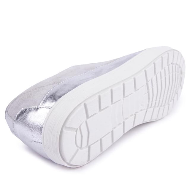 Caprice silver trainers on sale
