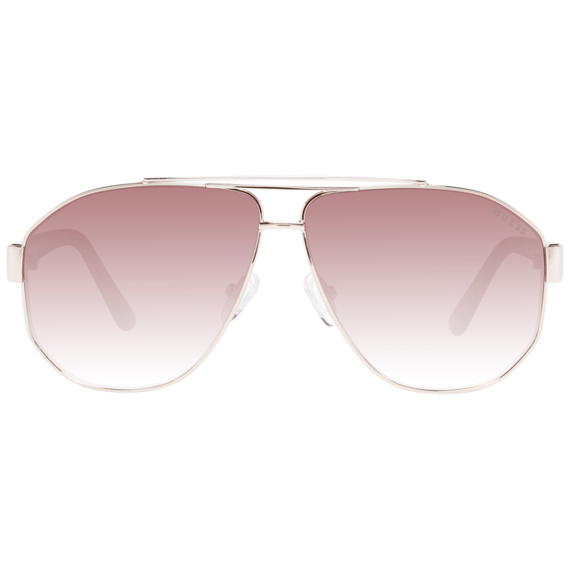 Gender: Women
Main color: Gold
Extra: No extra
Frame color: Gold
Frame material: Metal
Lenses color: Brown
Lenses material: Plastic
Filter category: 3
Style: Aviator
Lenses effect: Gradient
Protection: 100% UVA & UVB
Size: 61-10-145
Lenses width: 61
Lenses height: 51
Bridge width: 10
Frame width: 140
Temples length: 145
Spring hinge: No
Shipment includes: Branded case
Rim style: Full-Rim