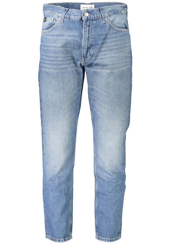 Blue Cotton Jeans & Pant
  5-pocket style
  Washed effect
  Zip and button fastening
  Logo detail
  Made from Quality cotton
  Versatile and comfortable
  Suitable for casual or smart-casual occasions
Material: 100% Cotton