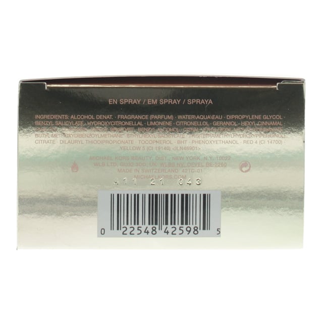 Michael kors wonderlust clearance ingredients