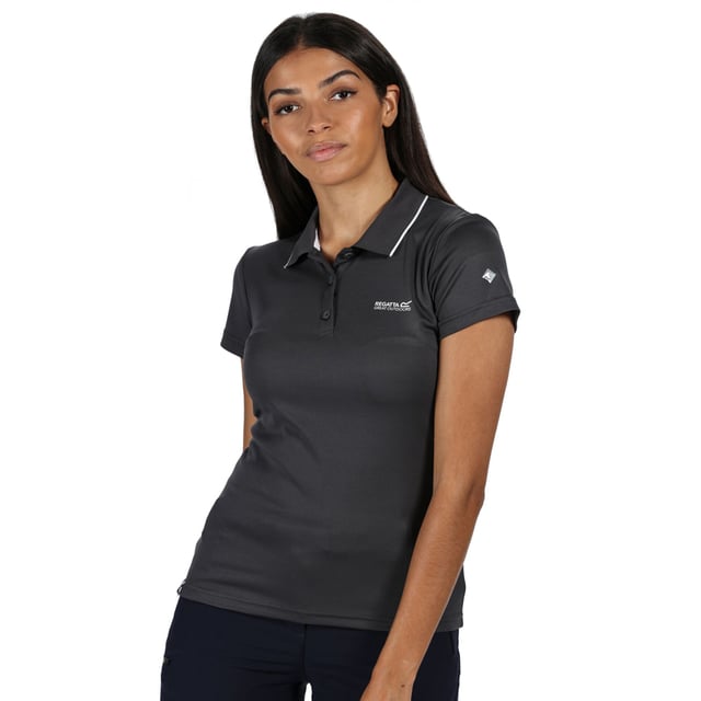 women's dry wick polo shirts