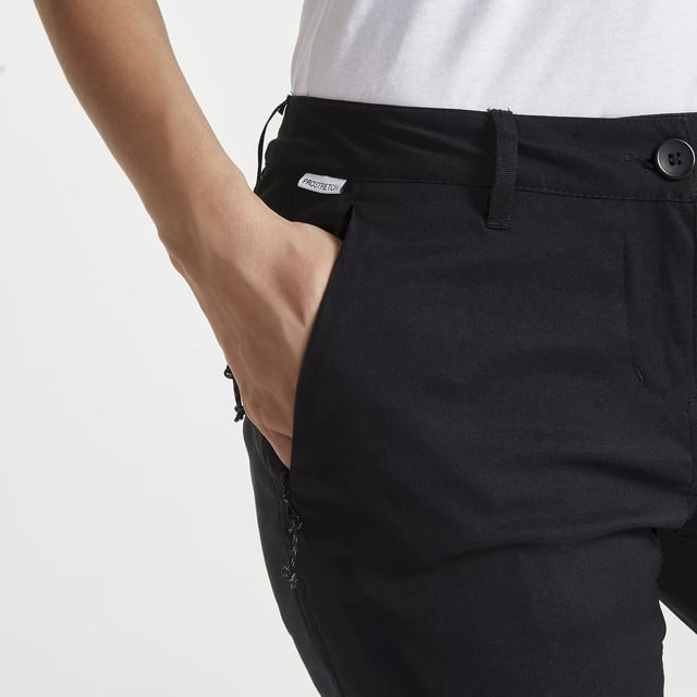 Lining Material: 100% Polyester. Fabric: Cotton, Elastane, Polyamide, Polyester. Design: Logo. Fabric Technology: Anti-Insect Treatment, Aqua Dry, Breathable, Durable, EcoShield, PFC Free, Stretch, Sun Protective, Water Repellent. Sustainability: Made from Recycled Materials. Sun Rating: UPF 40+.