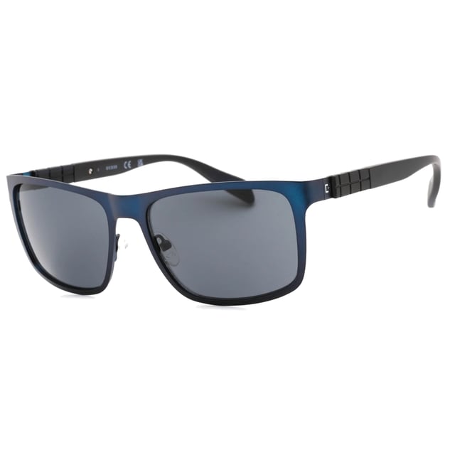 GUESS GF0169-90A gafas de sol de hombre• material: metal• color: azul• tamaño: 58/17/140 mm (longitud de la lente / ancho del puente / longitud de la varilla)  Categotia 2