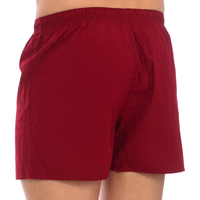 Pack-2 Boxers of the brand DIM.
 Color Gray checkered-garnet
 Elastic waistband with brand print.
 Comfortable and soft fabric.
 Quality raw materials.
 Seams seen in tone.

 Composition: 100% Cotton

 -Wash at max temperature 40º.
 -Do not bleach.
 -Do not use dryer.
 -Do not use iron.
 -Do not dry clean.
 Composition: 100% cotton
 Care:
-Wash at a maximum temperature of 40º.
 -Do not use bleach.
 -Do not use dryer.
 -Do not use an iron.
 -Do not dry clean.