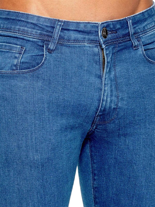Descubre el máximo confort y estilo con los jeans de pierna recta de ETO, que cuentan con una conveniente bragueta con cremallera, un diseño funcional de 5 bolsillos y botones y remaches de marca distintiva. Prepárate para enfrentar el día con facilidad y confianza con estos jeans cómodos sin esfuerzo.