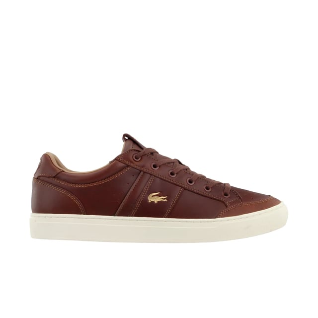 Lacoste Courtline 120 1 Mens Brown Trainers