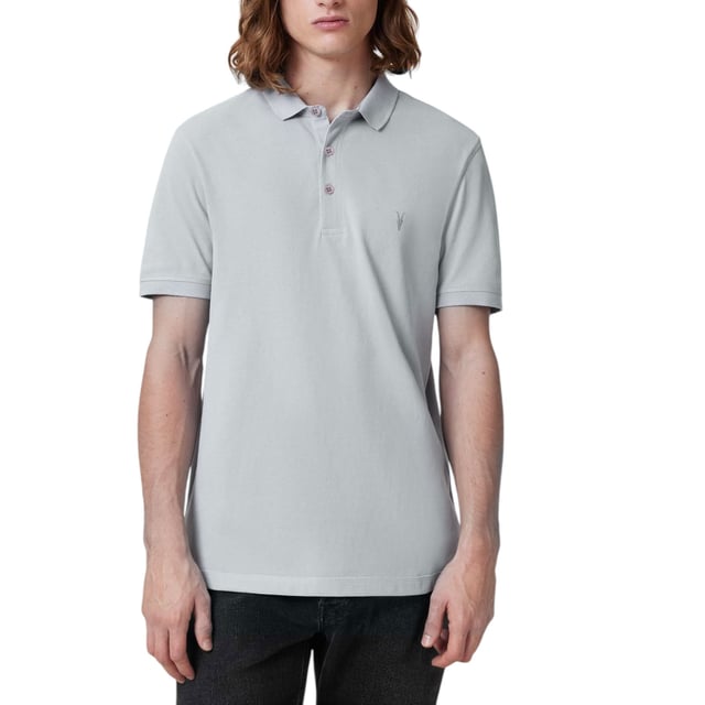 All Saints Men’s Pique SS Polo Shirts
Style Name: Reform
Style Code: M075PB
100% Cotton
Made In India
Slim Fit
3 Button Placket
Ramskull Logo to the Chest
Knitted Rib Collar And Cuffs
Short Sleeve
Casual Wear, Comfort Fabrics
Soft And Breathable
Machine Washable
