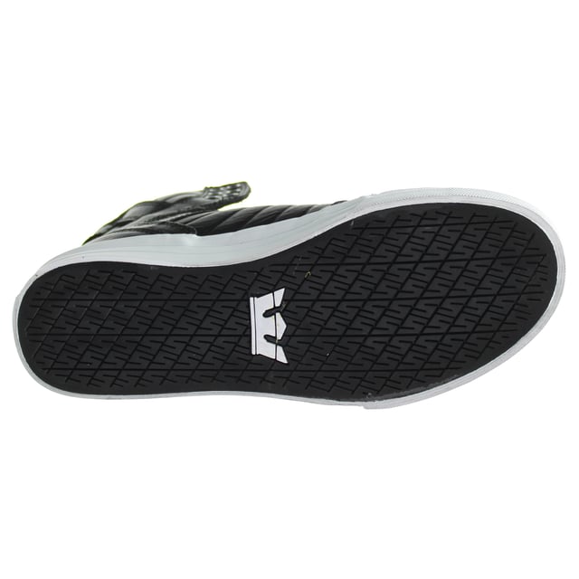 Supra Skytop Black/White Lace-Up Black Otros entrenadores de cuero para hombre 08003 011 M