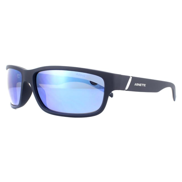Las gafas de sol Arnette Zoro AN4271 258722 Matte Blue Dark Grey Mirror Water Polarized son perfectas para todas las actividades, con un diseño de marco envolvente que ofrece una protección adicional. El marco de acetato es súper ligero y duradero, con patillas de la marca Arnette para un reconocimiento de marca.
