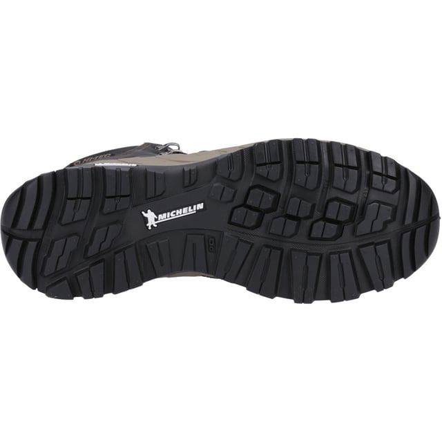 Hochleistungsfähiger, Dri-Tec wasserdichter, leichter Wanderschuh aus Leder, der Haltbarkeit und Komfort bietet, mit einer i-shield-Beschichtung, die Wasser und Schmutz abweist und resistent gegen Flecken ist. Die Michelin-Gummisohle sorgt für Traktion auf verschiedenen Oberflächen.