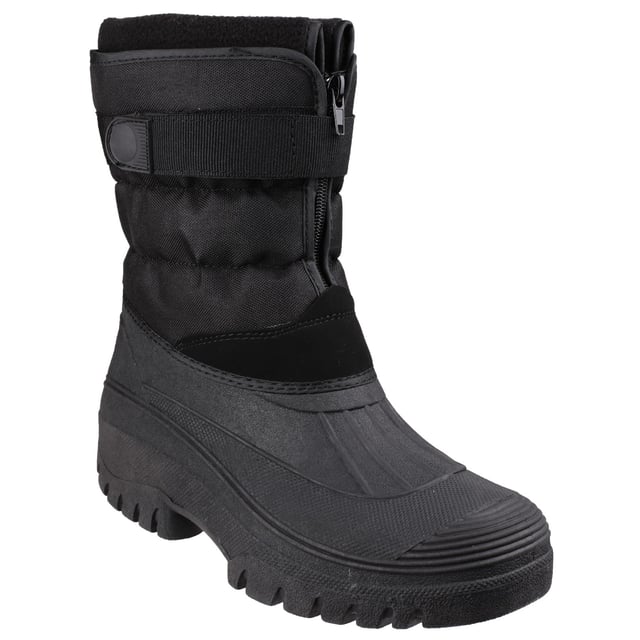 Gummistiefel für Kinder. Riemen mit Berührungsverschluss und Reißverschluss zum Anziehen. Obermaterial aus PU. Rutschhemmende Außensohle. Auswahl aus 2 Farben. Textil/ Textil/ TPR.