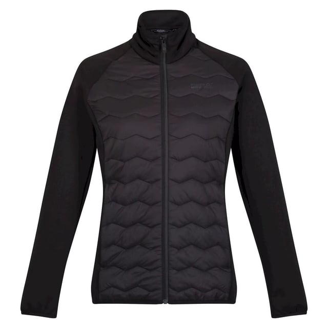Material: 90% Polyester, 10% Elastane. Filling: Down Alternative, Feather-Free. Fabric: Extol Stretch, Synthetic, Warmloft. 235gsm. Design: Logo. Branded Zip Pull, Compressible, High Warmth, Padded, Side Panels. Fabric Technology: Durable, DWR Finish, Ergonomic, Insulating, Lightweight, Water Repellent. Sleeve-Type: Long-Sleeved. Neckline: Standing Collar, Stretch Binding. Cuff: Stretch Binding. Pockets: 2 Lower Pockets, Zip. Fastening: Full Zip. Hem: Stretch Binding. Sustainability: Cruelty Free, Made from Recycled Materials.