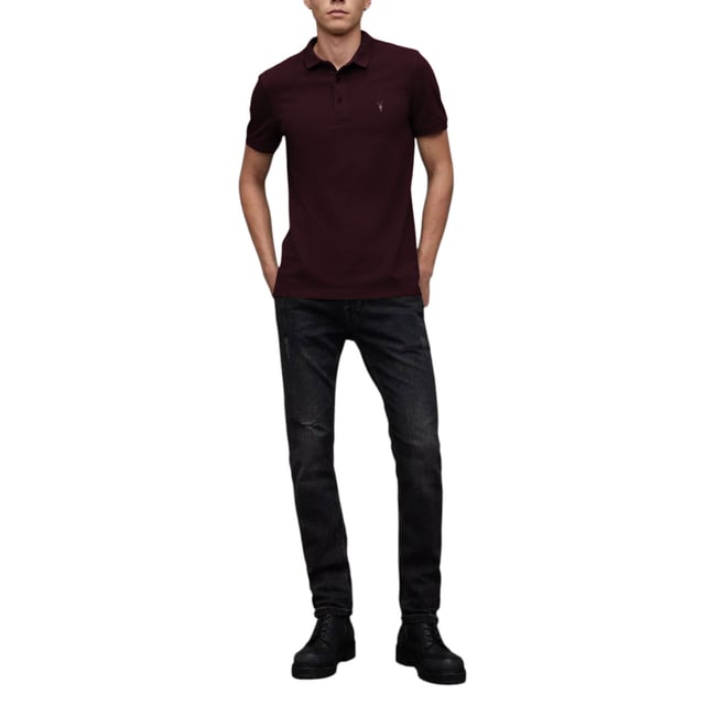 All Saints Reform Mens Polo Shirt Summer Casual Polo T Shirts