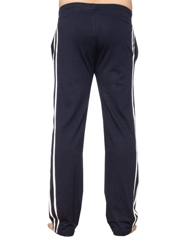 These Regular fit EZLP586 Lounge pants feature classic contrast stripes to sides, 2 side pockets, cotton blend for superior comfort, adjustable waist with drawstrings