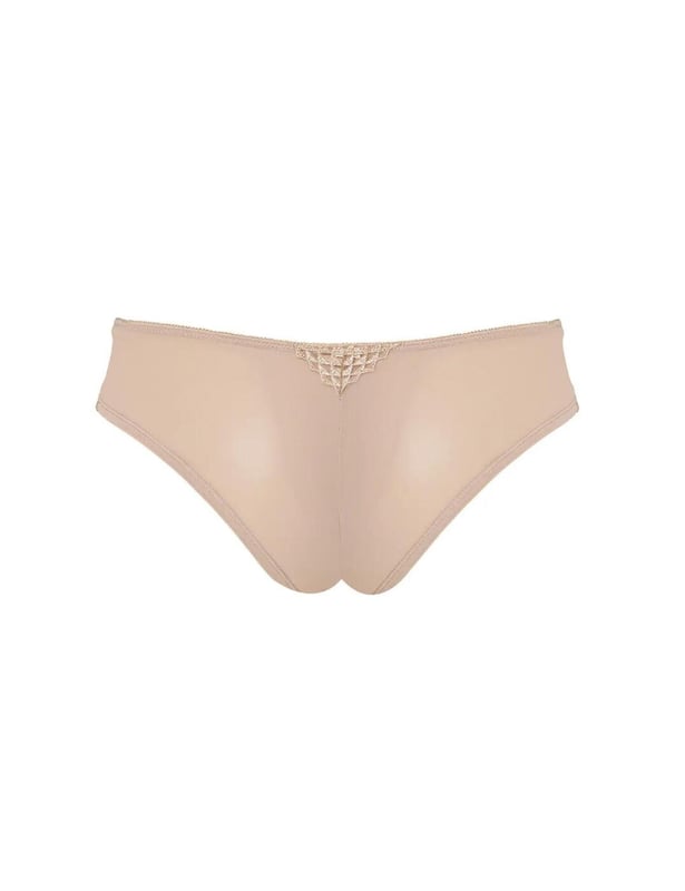 Look and feel gorgeous in the all-new Asher range from Cleo by Panache! The stunning Asher range features soft handle materials to ensure comfort at all times. The range also features unique triangle embroidery, combined with simple yet stunning colours! This stunning Brazilian brief offers moderate rear coverage for a tempting look and looks fabulous when paired up with matching items from the Asher range!

Unique and feminine design
Comfortable fit and feel
Soft handle materials
Looks great under clothes
Moderate rear coverage
Stunning triangle embroidery
Matching items available
Composition: 51% Polyamide | 25% Polyester | 13% Elastane | 11% Cotton
Listed in UK sizes
 Brazilian Brief