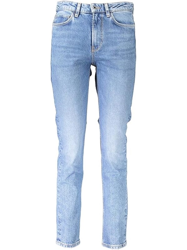 Entdecken Sie diese elegante Damen-Jeans im Skinny Fit, die Ihren Look perfekt ergänzt. Der klassische 5-Pocket-Style bietet praktische seitliche Eingrifftaschen, Gesäßtaschen und eine Münztasche für all Ihre Essentials. Ein sicherer Reißverschluss mit Knopf sorgt für eine optimale Passform und einfachen Tragekomfort. Gürtelschlaufen ermöglichen es Ihnen, diese Jeans mit Ihrem Lieblingsgürtel zu stylen. Der dezente Label-Aufnäher auf der Gesäßtasche setzt einen modischen Akzent. Hergestellt aus hochwertigen Materialien, garantiert sie Langlebigkeit und hohen Tragekomfort. Diese vielseitige Jeans lässt sich ideal mit Blusen, T-Shirts oder Pullovern kombinieren. Perfekt für jede Gelegenheit, ob lässig oder elegant. Ein Must-have in jeder Garderobe, das Stil und Funktionalität vereint. Gönnen Sie sich diese modische und bequeme Jeans für einen unwiderstehlichen Look.