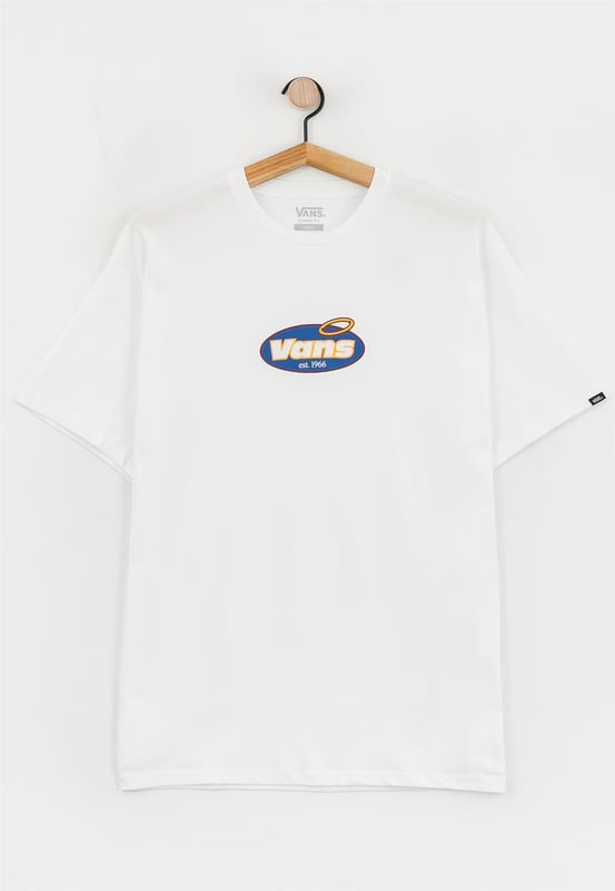 Vans Perfect Halo Classic Fit T Shirt. Light-weight Fabric. Classic Fit Elastic Crew Neck, Short Sleeves. Label Print on the Chest. Label Flag at the Left Sleeve.