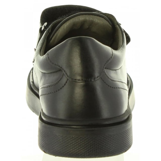 SHOES GEOX FOR BOY J847SI 00043 J RIDDOCK Black, Padded insole, Nonslip soles, Flexible sole